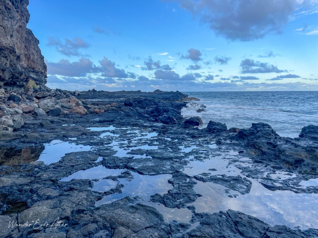 Mokolea Pools, Lava Tide Pool Kauai